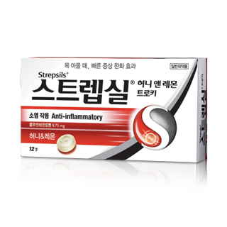 스트렙실 허니앤레몬 트로키